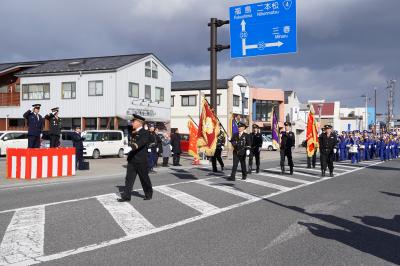 本宮市消防団消防出初式