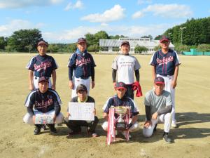 準優勝の糠沢6区チーム