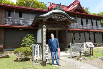 伊藤久男氏等身大パネル