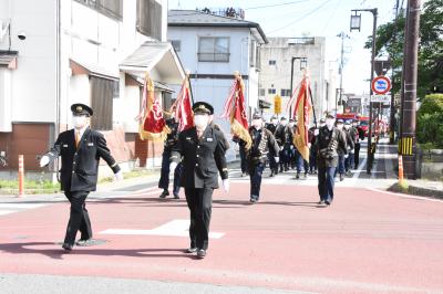 金ばれん受賞を記念したパレード